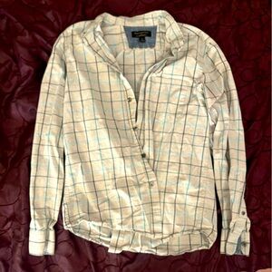 Banana Republic button-down. Blue & gray. US size S. Very good condition.